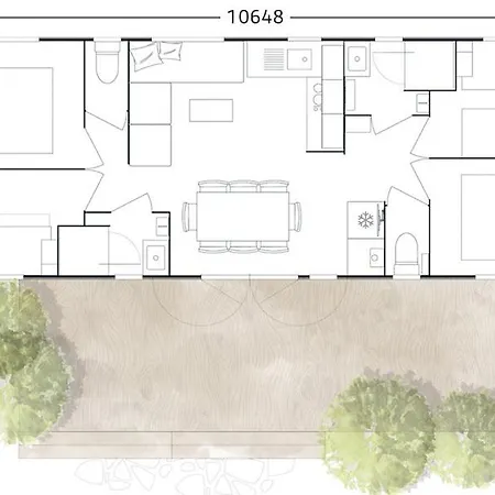 Kamp alanı Maeva Respire Parfums D'ete Jard-sur-Mer